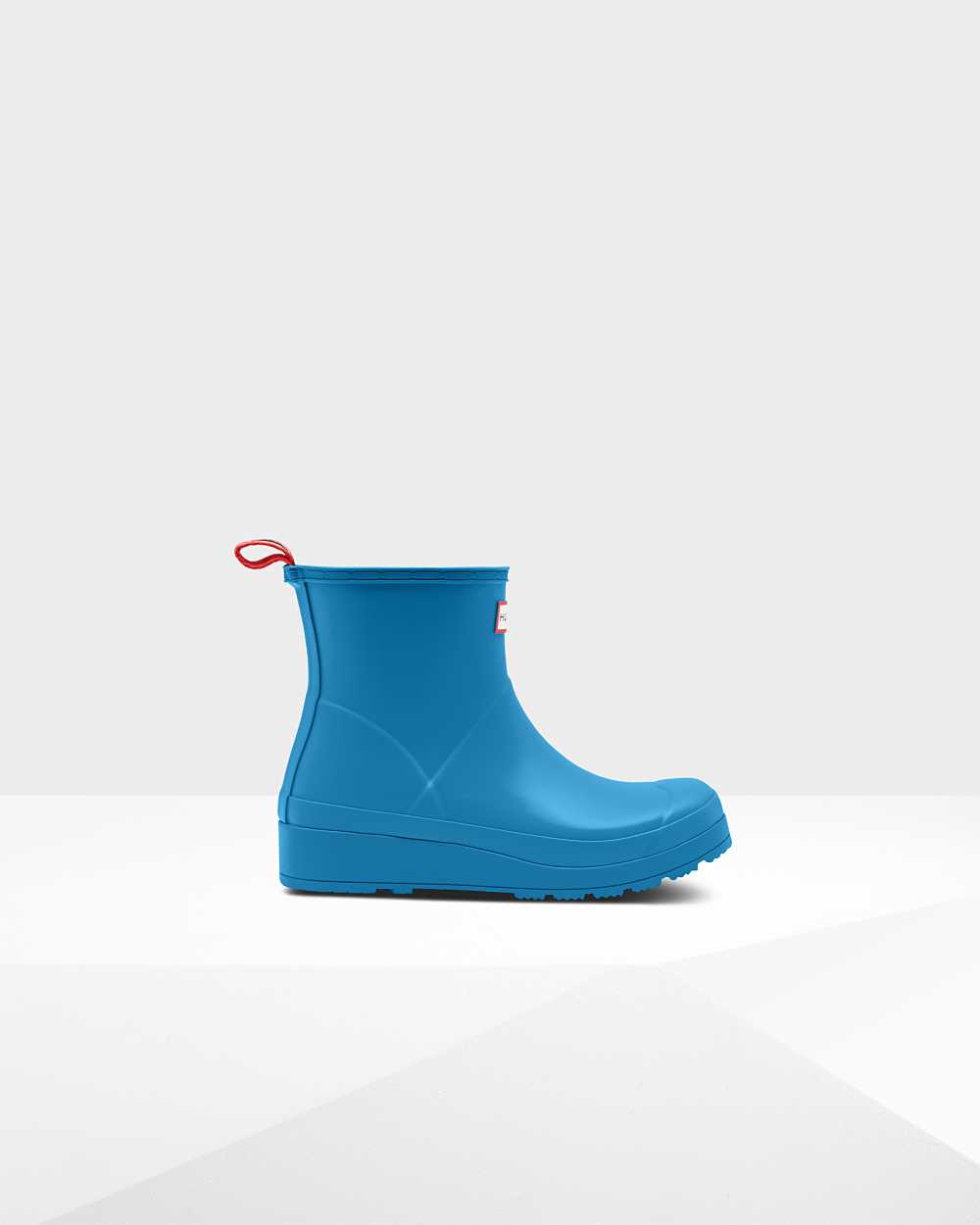 Hunter Original Play Short Mid-Calf Women's Rain Boots NZ-61810B Blue